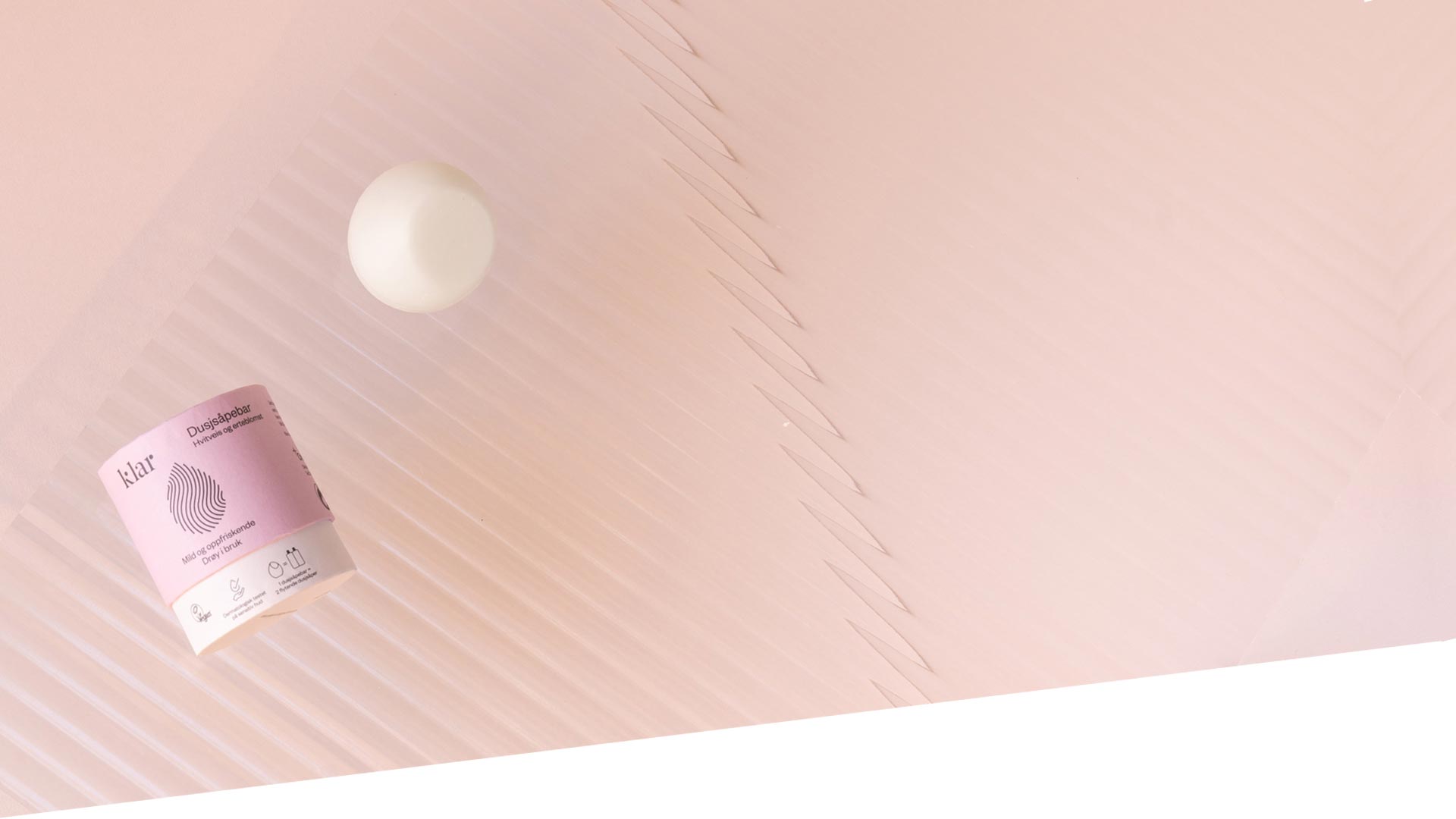 Klar Dusjsåpe Hvitveis og erteblomst