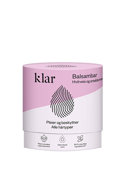 Klar Balsambar Hvitveis og erteblomst