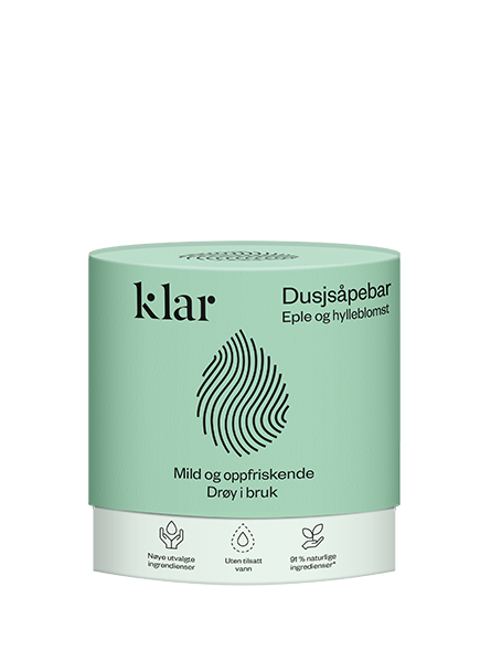 Klar Dusjsåpe Eple og hylleblomst