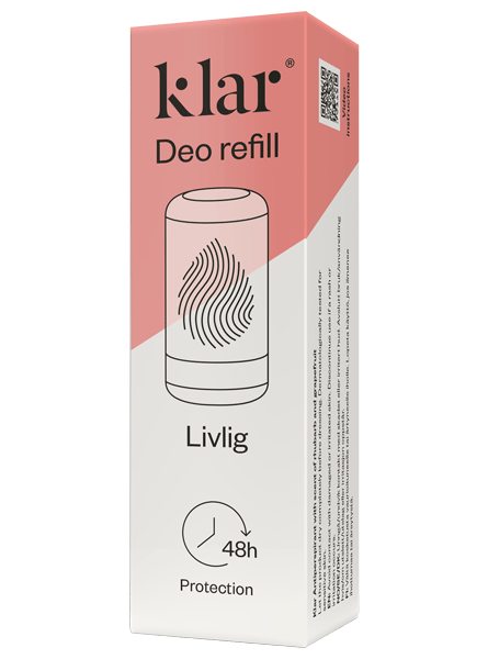 Klar Deo Påfyll 2.0 til roll-on Livlig