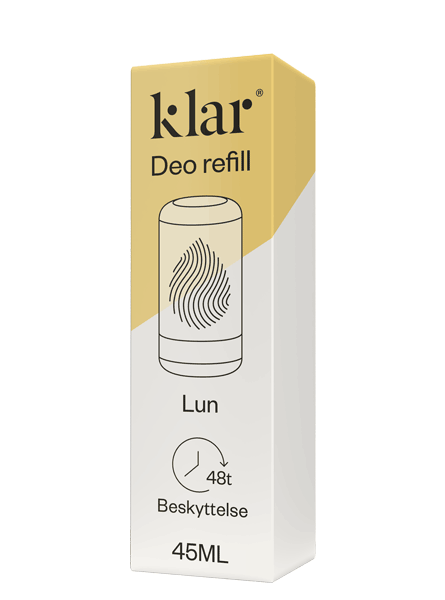 Klar Deo Påfyll 2.0 til roll-on Lun