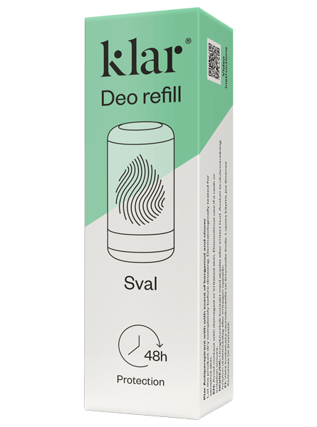 Klar Deo Påfyll 2.0 til roll-on Sval