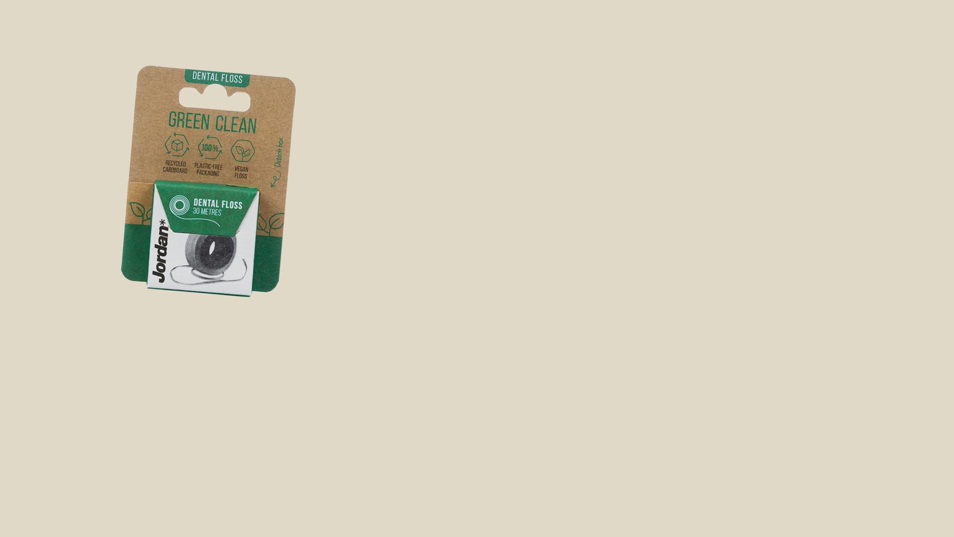 Jordan Green Clean Tanntråd 30m