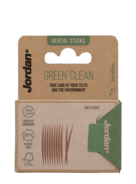 Jordan Green Clean Tannstikker